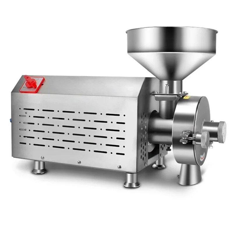 Grain Mill Grinder - Kommerzielle elektrische Getreidemühle 2500W aus Edelstahl