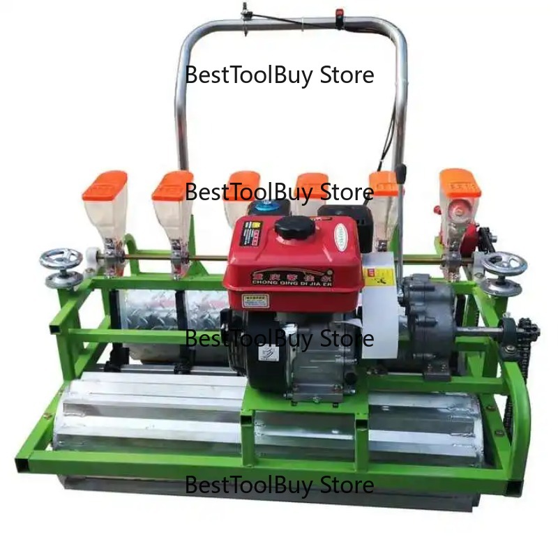 Agriculture Onion Farming - Landwirtschaftliche 4-8-reihige Gemüsesämaschine, neuwertig, handgeführte Zwiebelsämaschine