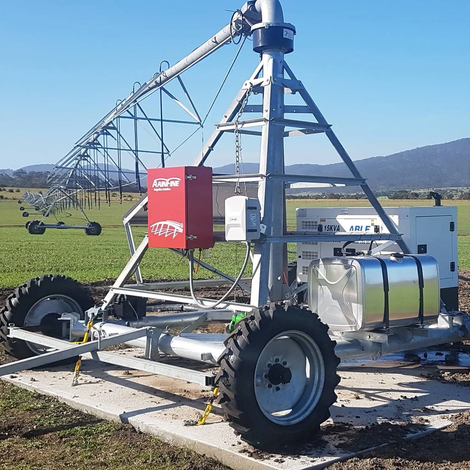 Agriculture Farming Systems - 2025 Meistverkauftes Landwirtschaftliches Anhängerbares Zentralpivot-Bewässerungssystem für