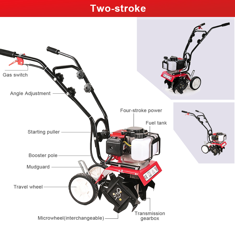 Tungfull Benzin-Mikro-Kultivat – Agriculture Farming Equipments Bewertung und Preis