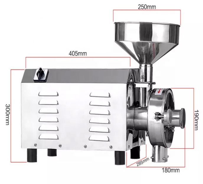 Yoshan Masala-Mühle, kommerzie – Grain Mill Grinder Bewertung und Preis