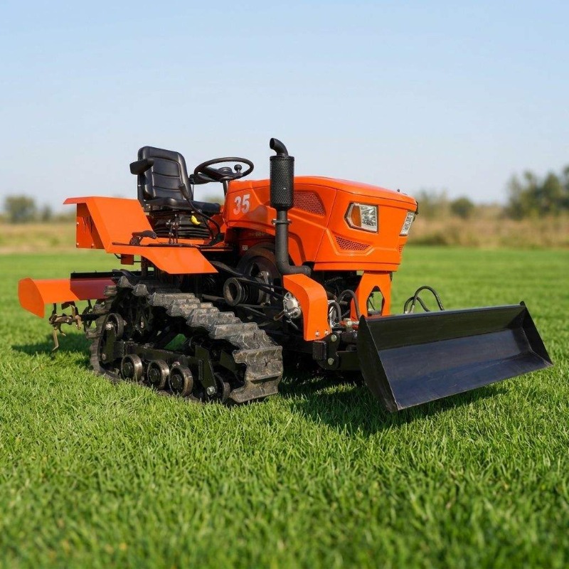 Raupenschlepper 4WD Bodenfräse – Agriculture Farming Equipments Bewertung und Preis
