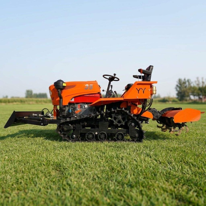 Raupenschlepper 4WD Bodenfräse – Agriculture Farming Equipments Bewertung und Preis